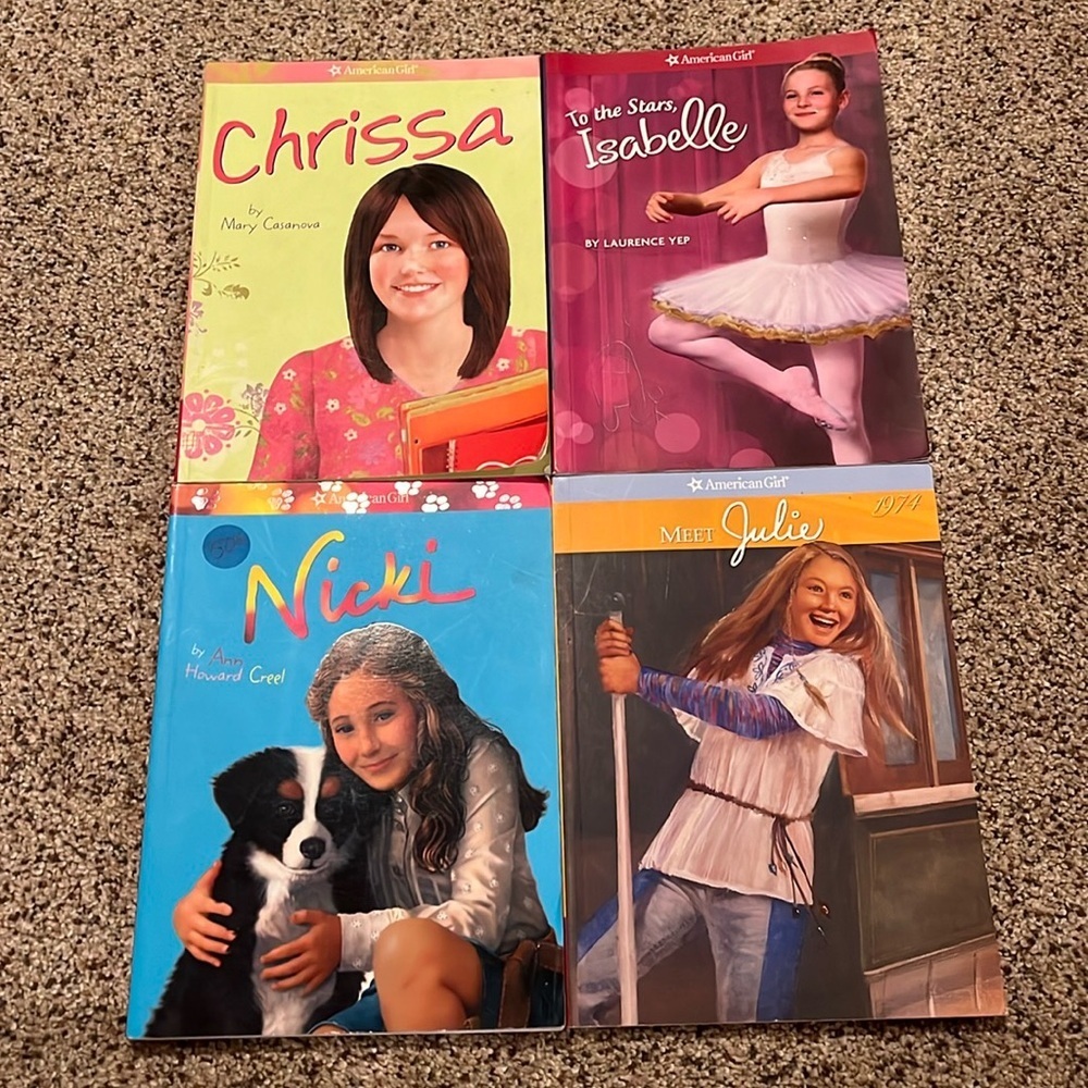 American Girl Doll Books Lot of 4 - Picture 1 of 9